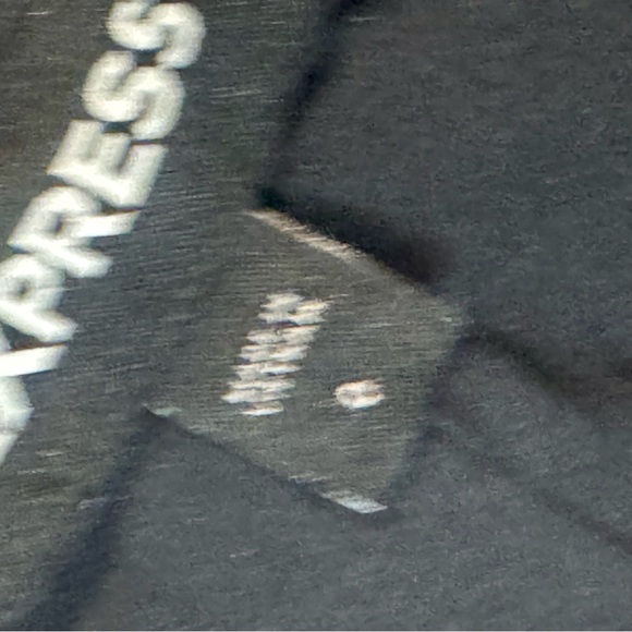 Express Black and Gold Tweed Skirt - Picture 6 of 6